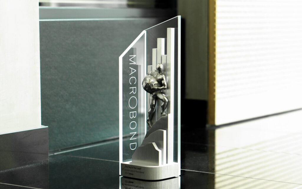 STATUETKA JUBILEUSZOWA 10 LAT FIRMY