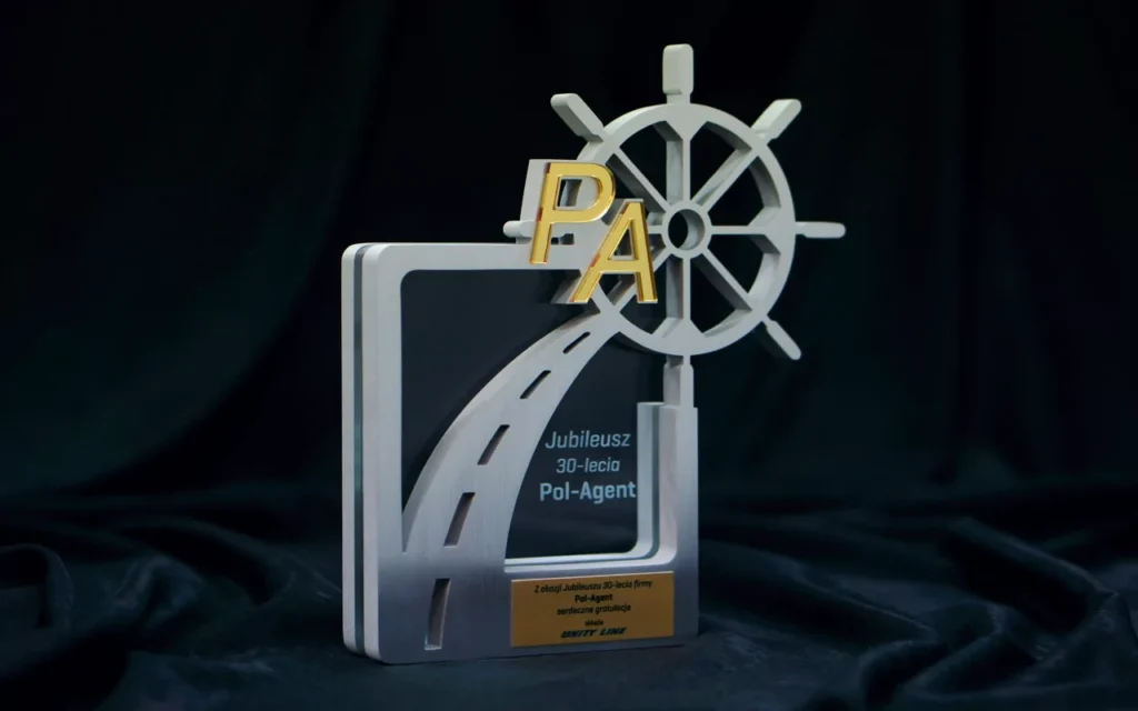 STATUETKA JUBILEUSZOWA 30-LECIE FIRMY