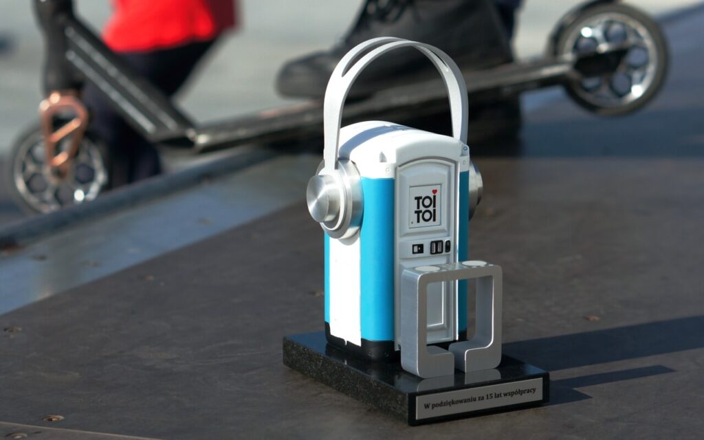 STATUETKA PODZIĘKOWANIE 15 LAT WSPÓŁPRACY