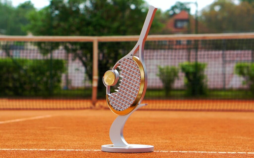 STATUETKA PODZIĘKOWANIE PROMOWANIE TENISA