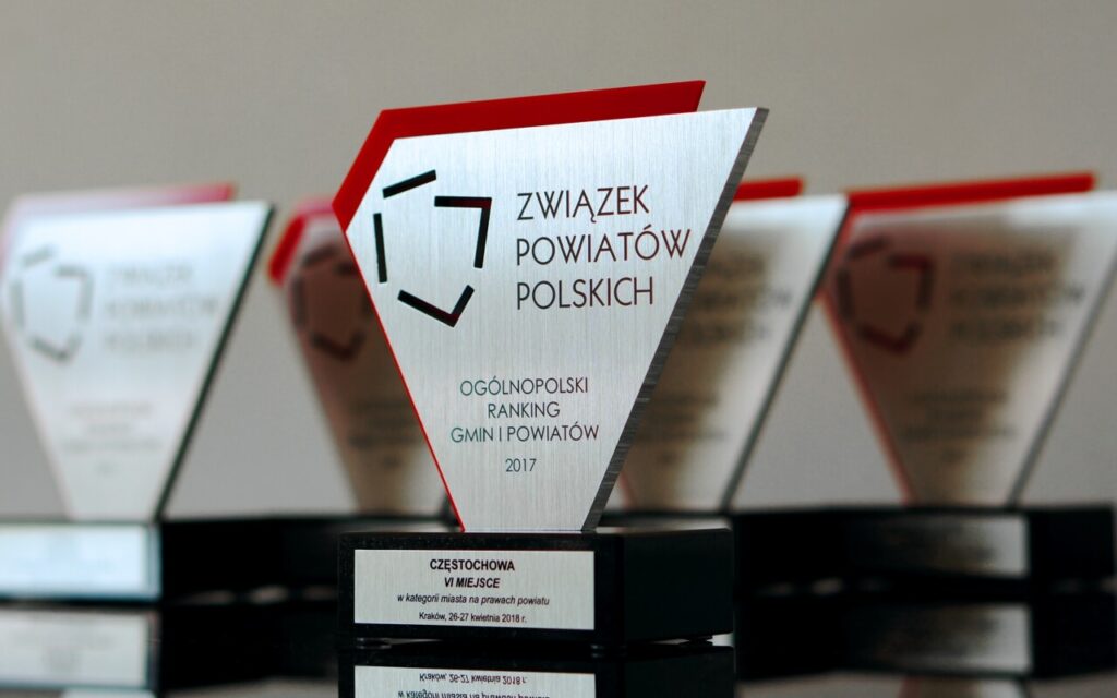 STATUETKI KONKURSOWE RANKING GMIN I POWIATÓW