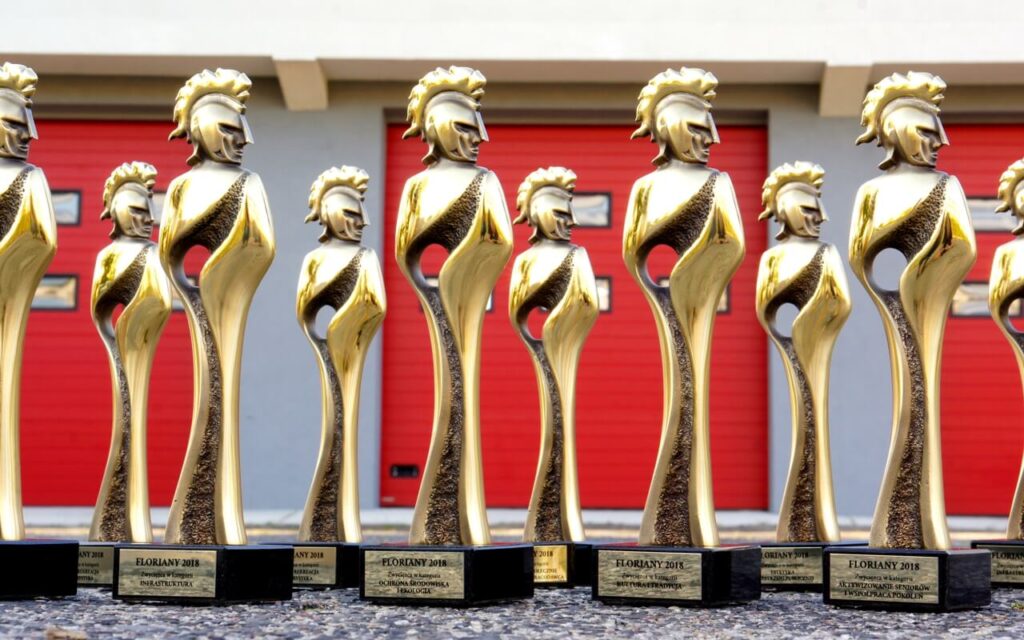 STATUETKI KONKURSOWE NAJLEPSZY STRAŻAK