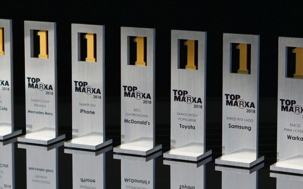 STATUETKI OKOLICZNOŚCIOWE NAJLEPSZA MARKA